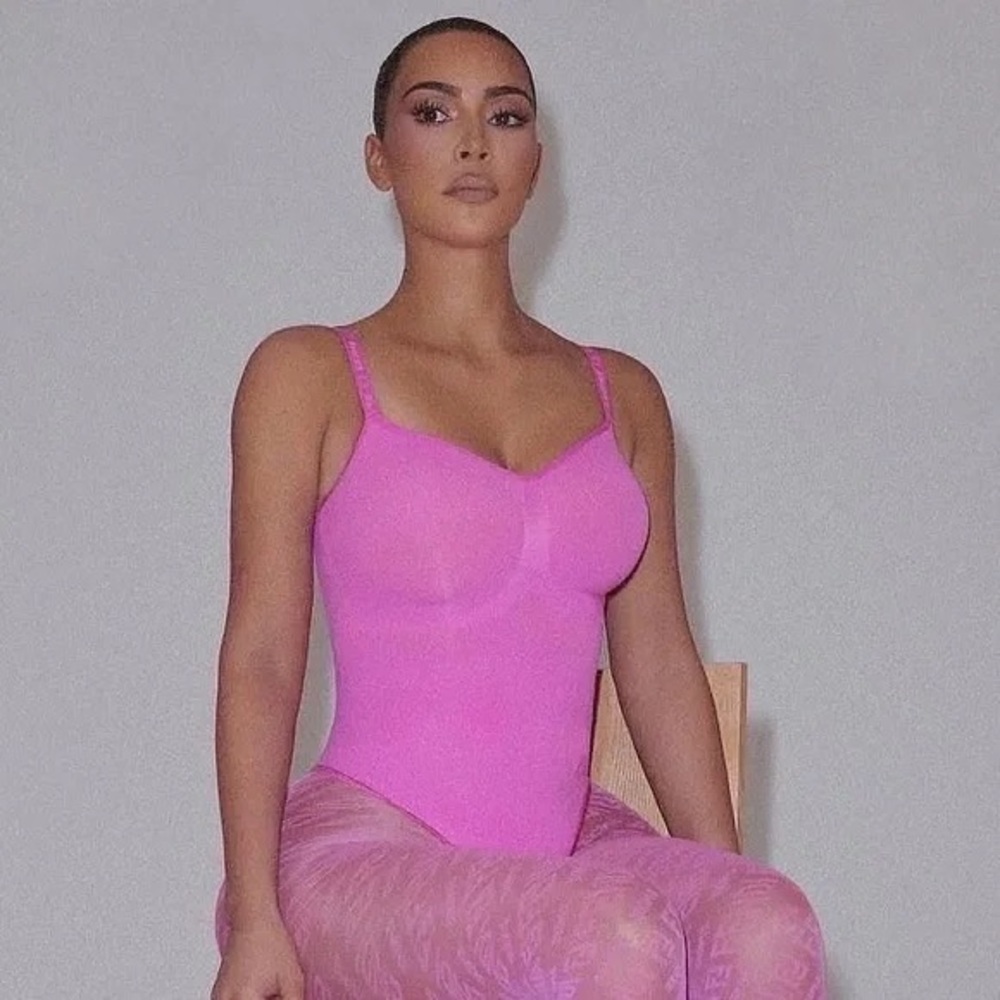 SKIMS Pink Tank Top
